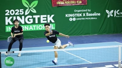 Các tay vợt Việt Nam gây sốt ở giải pickleball Kingtek International 2025