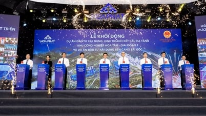 Hòa Phát khởi động dự án đầu tư KCN Hòa Tâm – Giai đoạn 1 và Cảng Bãi Gốc