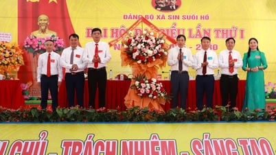 Đại hội Đại biểu Đảng bộ xã Sin Suối Hồ lần thứ I thành công tốt đẹp