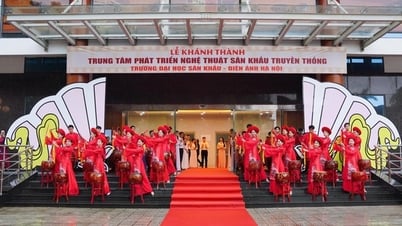 Khánh thành Trung tâm Phát triển Nghệ thuật sân khấu truyền thống của Trường Đại học Sân khấu - Điện ảnh Hà Nội