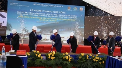 Bộ trưởng Nguyễn Văn Hùng dự Lễ khởi công Trung tâm huấn luyện thể thao Quốc gia tại Đà Lạt