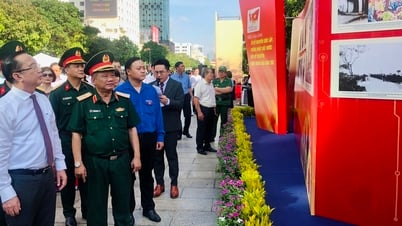 TP.HCM khai mạc 3 triển lãm ảnh mừng 80 năm Cách mạng tháng Tám thành công và Quốc khánh 2-9