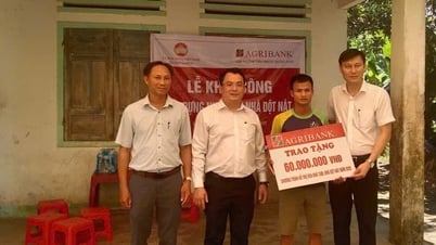 Khởi công xây nhà đại đoàn kết cho hộ nghèo ở xã Thạnh Bình
