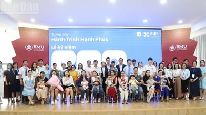 [Ảnh] Niềm hạnh phúc của những cặp vợ chồng hiếm muộn ở Tây Nguyên
