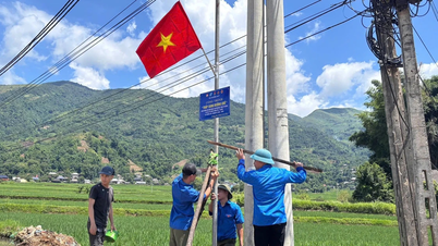 Xã Dương Quỳ thực hiện nhiều công trình, phần việc chào mừng Đại hội Đảng bộ xã lần thứ I