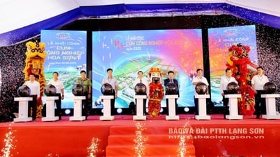 Khởi công dự án Cụm Công nghiệp Hòa Sơn I: Thúc đẩy phát triển kinh tế - xã hội vùng phía Nam của tỉnh Lạng Sơn