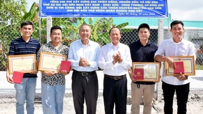 Khánh thành cầu nhánh kênh Ông Hiển