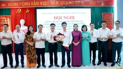 Công bố Quyết định thành lập tổ chức Công đoàn cơ sở và Đoàn TNCS Hồ Chí Minh Báo và phát thanh, truyền hình Tuyên Quang