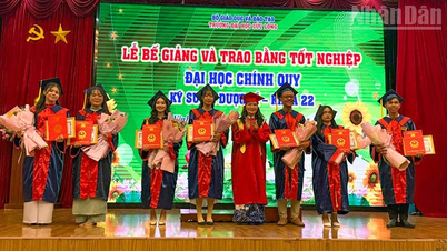 Trường đại học Cửu Long trao bằng tốt nghiệp cho 227 kỹ sư, dược sĩ