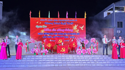 Đặc sắc chương trình nghệ thuật chào mừng Đại hội Đảng bộ xã Nghĩa Đô lần thứ I