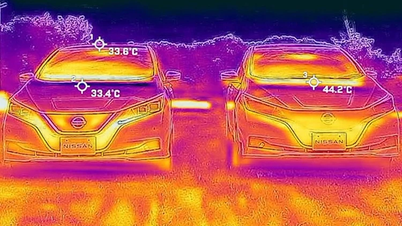 Sơn phản nhiệt của Nissan giúp giảm nhiệt độ ôtô tới 12 độ C