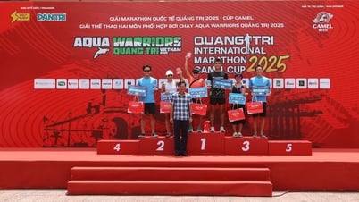 Aqua Warriors Quảng Trị 2025 vinh danh các nhà vô địch