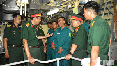 Cục Kỹ thuật quân, binh chủng tổ chức tập huấn cứu sinh trên tàu và kiểm tra công tác kỹ thuật tàu thuyền đối với Quân khu 5