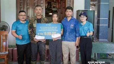 Hoàng Gia Phát nối nhịp cầu yêu thương, tiếp sức cho người dân vùng lũ Nghệ An