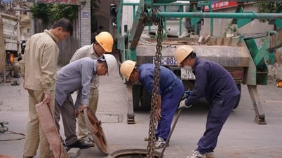 Nỗ lực thoát nước mùa mưa