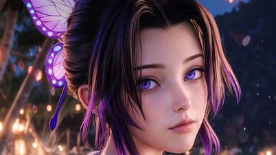 AI recreates Shinobu beautifully, making fans even more heartbroken