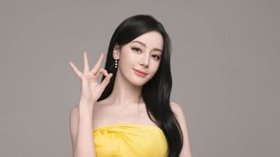 Địch Lệ Nhiệt Ba lại diện đầm của nhà mốt Việt Trà Linh