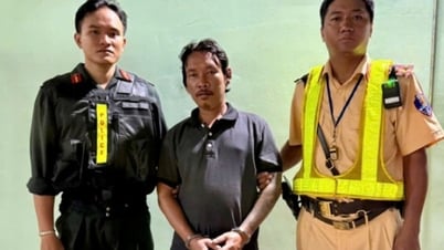 Tạm giữ đối tượng say rượu tấn công Cảnh sát Giao thông bằng hung khí tại chốt kiểm soát nồng độ cồn