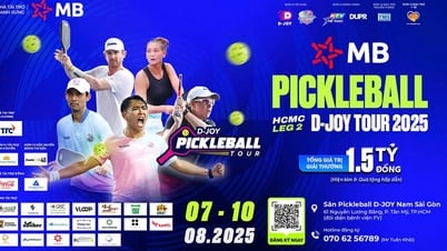 MB Pickleball D-Joy Tour 2025 | HCMC Leg 2 chính thức khởi tranh