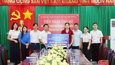 Công ty Xăng dầu Sơn La ủng hộ 200 triệu đồng khắc phục hậu quả thiên tai