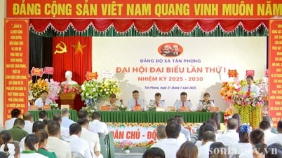 Đảng bộ xã Tân Phong tổ chức Đại hội đại biểu lần thứ I, nhiệm kỳ 2025 - 2030