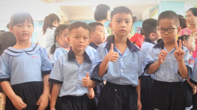 Học sinh lớp 1 TPHCM tựu trường năm học 2025-2026