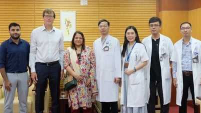 Đoàn chuyên gia IGRO thăm, làm việc tại Bệnh viện Ung bướu Đà Nẵng