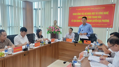 Cùng Thanh Hóa tháo gỡ vướng mắc trong vận hành chính quyền 2 cấp