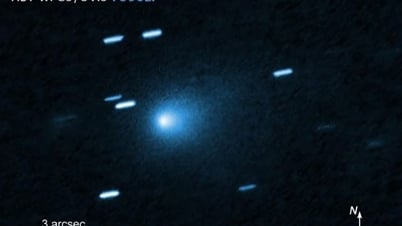Kính viễn vọng Hubble phát hiện sao chổi lao qua Hệ Mặt Trời với vận tốc kỷ lục