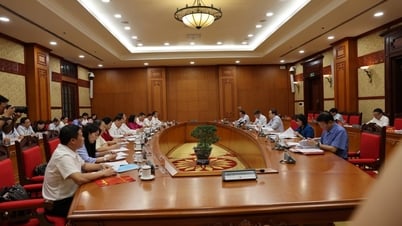 Tổ công tác Bộ Chính trị làm việc với Ban Thường vụ Tỉnh uỷ