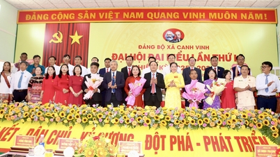 Chủ tịch UBND tỉnh Phạm Anh Tuấn dự Đại hội đại biểu xã Canh Vinh lần thứ I, nhiệm kỳ 2025-2030