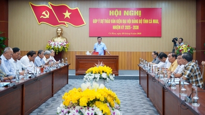 Nhiều ý kiến tâm huyết của cán bộ hưu trí đóng góp cho dự thảo Văn kiện Đại hội Đảng bộ tỉnh