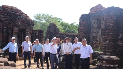 Tập trung công tác quy hoạch, phục hồi di tích quốc gia đặc biệt Khu đền tháp Mỹ Sơn