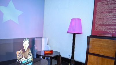 Không gian Bác Hồ khởi thảo bản Tuyên ngôn độc lập