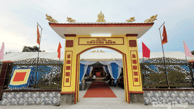 Tân Đông: Khánh thành Miếu thờ Anh hùng dân tộc Trương Định