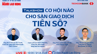 Sáng 21-8 diễn ra talkshow "Cơ hội nào cho sàn giao dịch tiền số?"