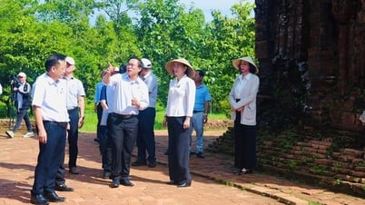 Tập trung triển khai nhiệm vụ lập quy hoạch bảo tồn, phục hồi Khu đền tháp Mỹ Sơn đến năm 2035