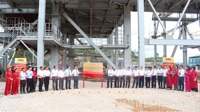 Khánh thành công trình chào mừng Đại hội đại biểu Đảng bộ Tập đoàn Công nghiệp Than và Khoáng sản Việt Nam