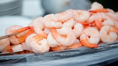 Mỹ thu hồi khẩn tôm đông lạnh nhập khẩu vì lo nhiễm phóng xạ