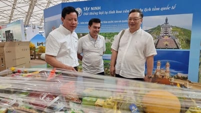 Phó Chủ tịch UBND tỉnh Phạm Tấn Hòa kiểm tra tiến độ thi công không gian trưng bày Tây Ninh tại Hà Nội
