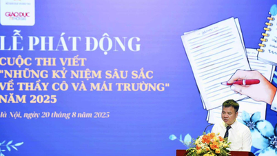 Phát động cuộc thi viết Những kỷ niệm sâu sắc về thầy cô và mái trường 2025
