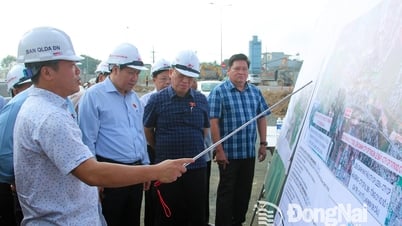 Đoàn Đại biểu Quốc hội tỉnh Đồng Nai giám sát các dự án đầu tư công