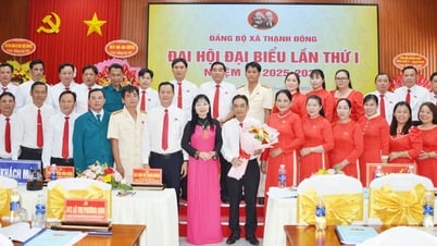 Phó Bí thư Tỉnh ủy An Giang Trần Thị Thanh Hương dự và chỉ đạo Đại hội Đảng bộ xã Thạnh Đông
