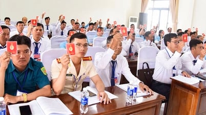 Đảng bộ xã Vĩnh Điều tổ chức đại hội nhiệm kỳ 2025 - 2030