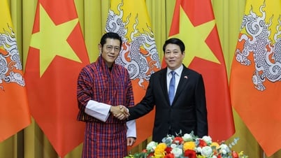 Chủ tịch nước Lương Cường hội đàm với Quốc vương Bhutan
