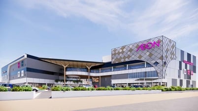 Trung tâm thương mại AEON đầu tiên tại Đồng bằng sông Cửu Long sắp mở cửa