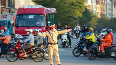 Hà Nội: Điều chỉnh thời gian phân luồng giao thông ngày 21/8 và 22/8