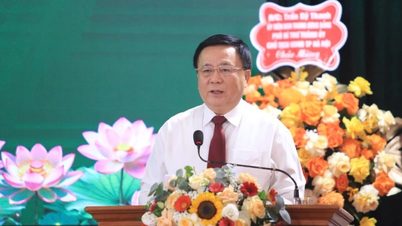 Đồng chí Nguyễn Xuân Thắng dự Đại hội Đảng bộ xã Bích Hào, Nghệ An