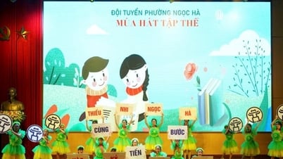 Gần 7.000 thiếu nhi Thủ đô thi tuyên truyền sách, múa hát về “Việt Nam quê hương em”