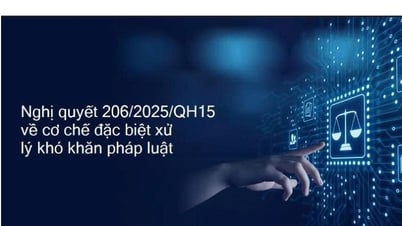 Triển khai Nghị quyết số 206/2025/QH15: Kịp thời tháo gỡ khó khăn, vướng mắc do quy định của pháp luật